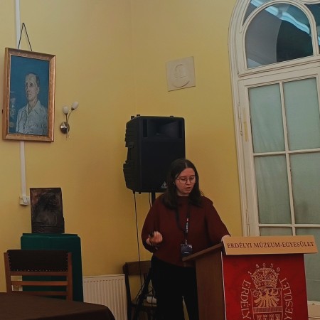 Boldiș Petra előadása- fotó: Izsán Csaba 